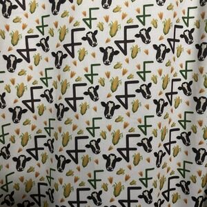 Proud 90 Golf Polo Shirt L 🐮 Cows & Corn 🌽 Farm NWOTS Rare! Short Sleeves